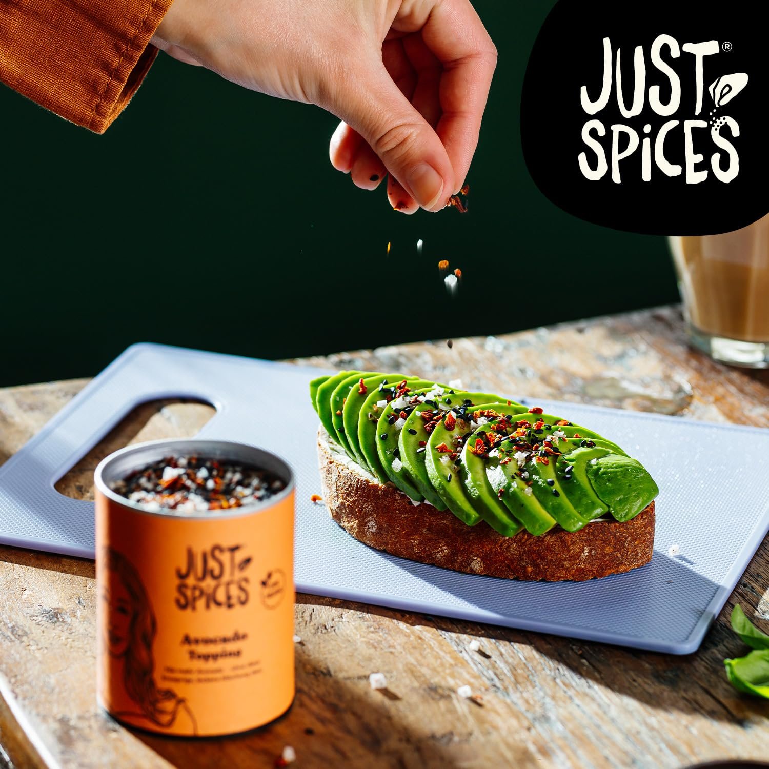 Just Spices Highlight Gewürzbox – 16 beliebte Gewürzmischungen, hochwertige Holzbox, Gewürzbox als Geschenkset - Image 3