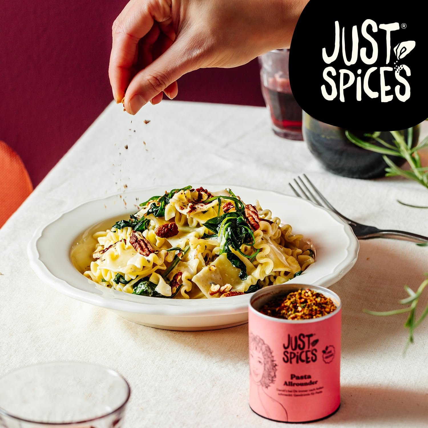 Just Spices Highlight Gewürzbox – 16 beliebte Gewürzmischungen, hochwertige Holzbox, Gewürzbox als Geschenkset - Image 2