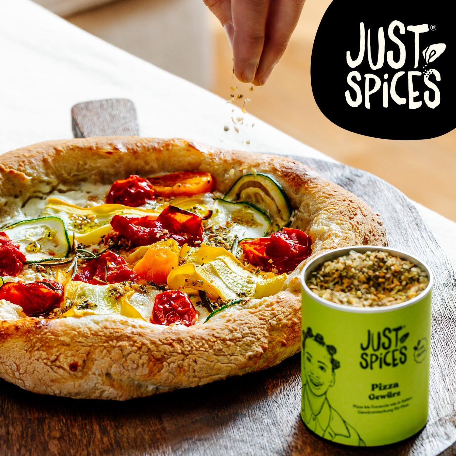 Just Spices Highlight Gewürzbox – 16 beliebte Gewürzmischungen, hochwertige Holzbox, Gewürzbox als Geschenkset - Image 6