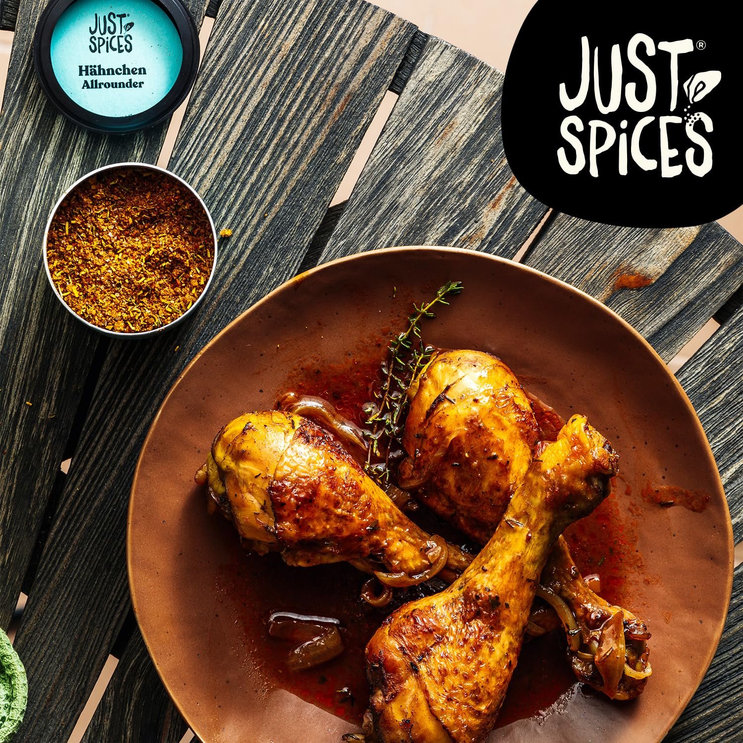 Just Spices Highlight Gewürzbox – 16 beliebte Gewürzmischungen, hochwertige Holzbox, Gewürzbox als Geschenkset - Image 5